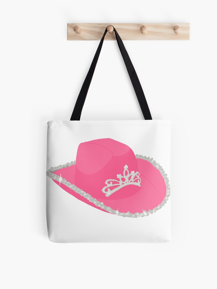 Pink country hat  Sticker for Sale by lildesignss