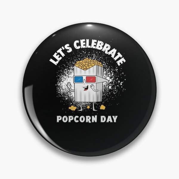 Item preview, Popcorn Day - I Love Popcorn designed and sold by PrintexDesigns.