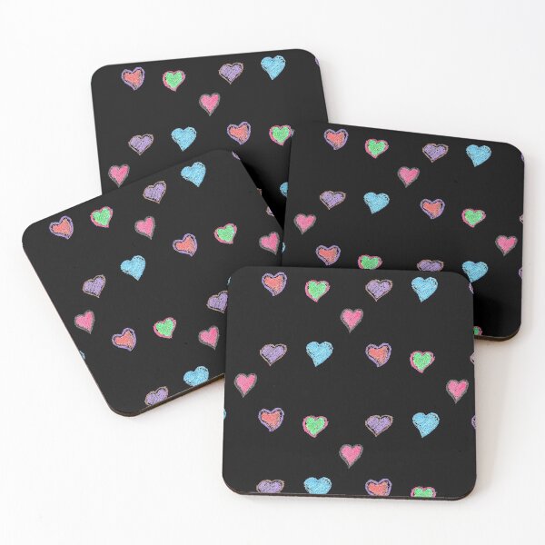 Item preview, Crayon Hearts designed and sold by HoneyBadgerBox.