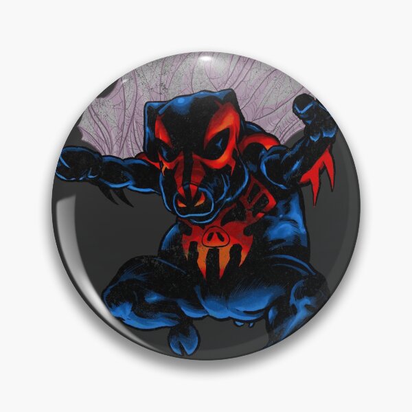 Item preview, Spider-Ham 2099 distressed designed and sold by 13thFloorDesign.