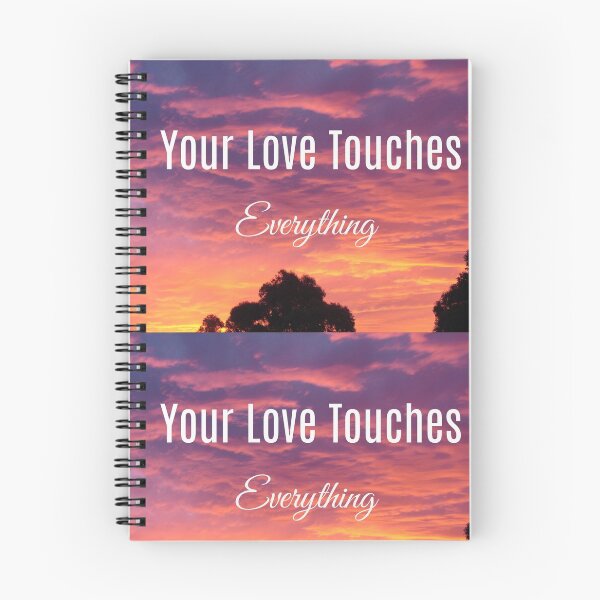 Item preview, Your Love Touches Everything Sunset  - Inspirational Quote designed and sold by Sarah  Rajkotwala.
