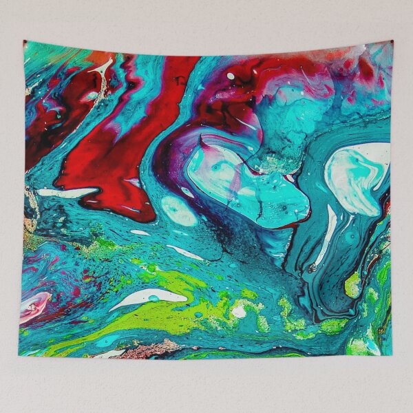 Item preview, Hydro Dipped Galactic Rainbow Bubble designed and sold by ArtRoomOregon.