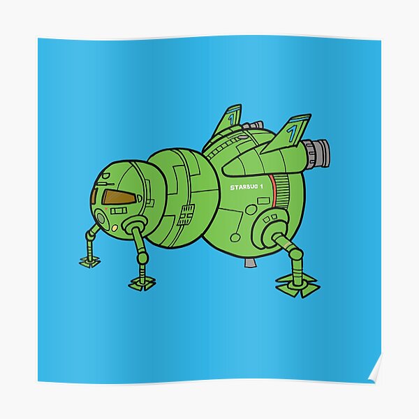 &ldquo;Starbug - Red Dwarf&rdquo; Poster for Sale by Magreenhouse86 | Redbubble