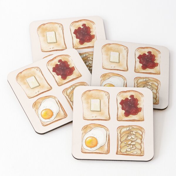 Item preview, Kawaii Toast  designed and sold by HelloGloomy.