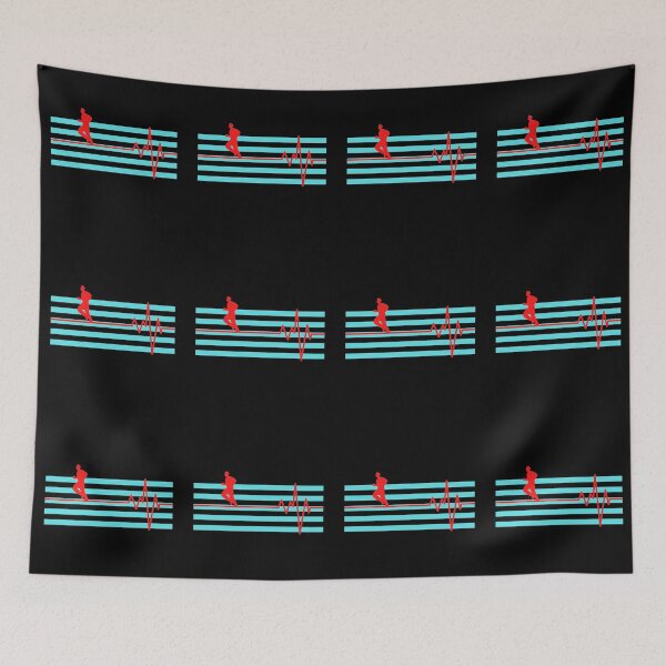 Item preview, Running Man, Heartbeat EKG designed and sold by Damitparasayo.