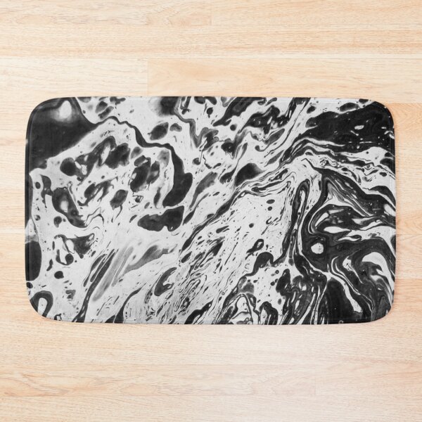 Item preview, Hydro Dipped Black and White Drip designed and sold by ArtRoomOregon.