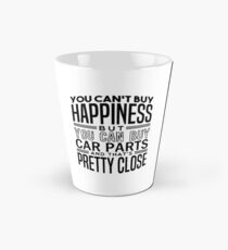 Glück ist Autoteile Tasse (konisch)