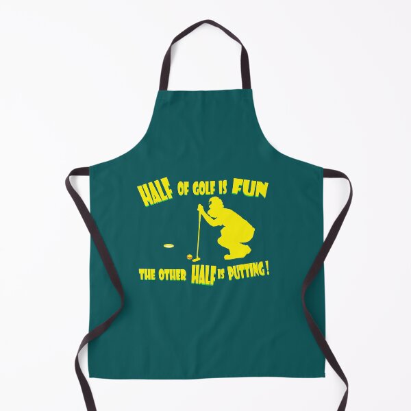 Item preview, Half of Golf is Fun Yellow designed and sold by KJKlassiks.