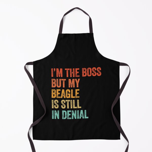 Item preview, I'm The Boss But My Beagle Is Still In Denial Funny designed and sold by Guarddogdrive.