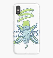 Scissors troll iPhone Case
