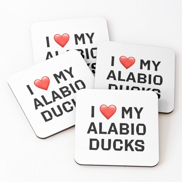 Item preview, I love my alabio ducks designed and sold by Yviemakes.