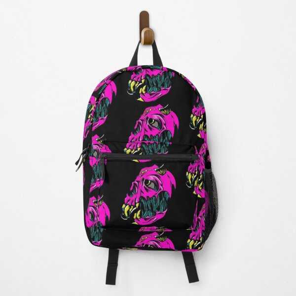 Item preview, Demon Skull in Neon designed and sold by PoesUnderstudy.