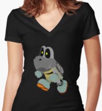 Dry Bones Women's Fitted V-Neck T-Shirt