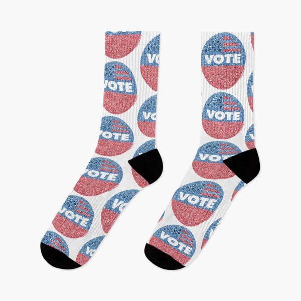 Item preview, “VOTE”  Circle Design Flag designed and sold by Pierre Bernard Jr.