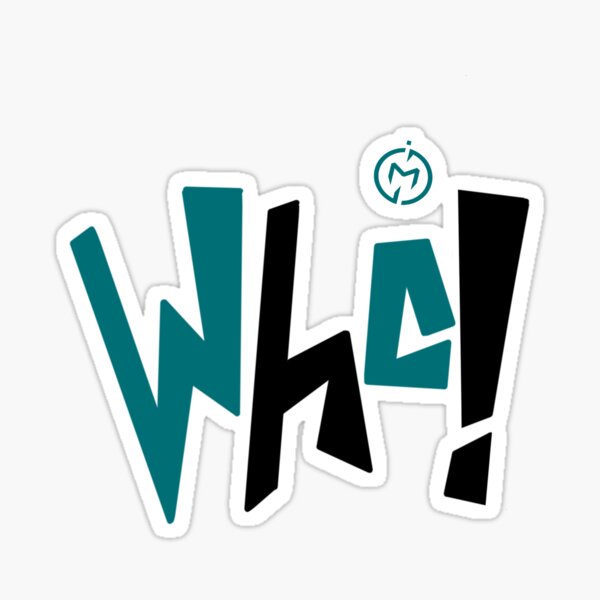 Whu! Sticker