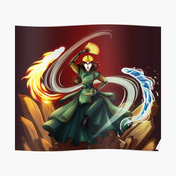 Póster «Mejor oficial de Power Kyoshi» de PetersonToloyo Redbubble