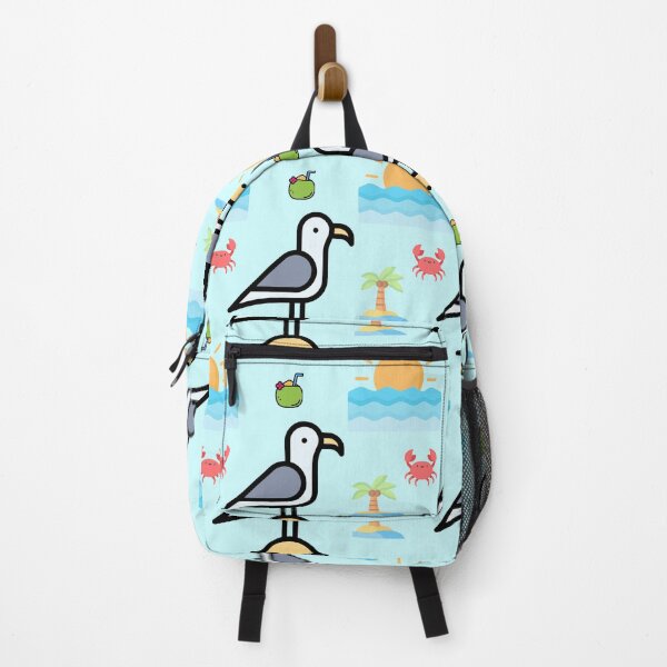 Item preview, Seagull at the beach bird pattern designed and sold by TheWaterBirds.