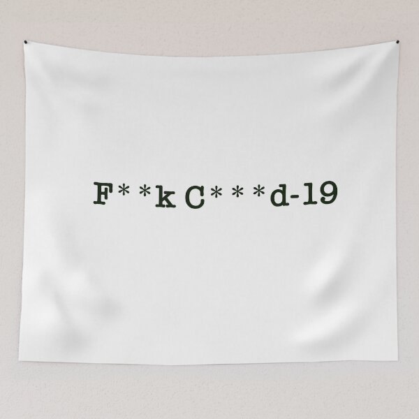 Item preview, F Covid designed and sold by relaventcontent.