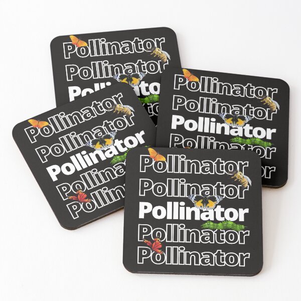 Item preview, Pollinator Repeated Text Design designed and sold by EarthArtDesigns.
