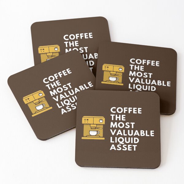 Item preview, Accounting Coffee Liquid Assets Jokes designed and sold by mouad naouiri.