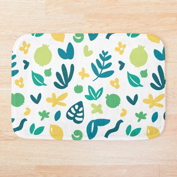 Item preview, Fruit and Plant Pattern in Turquoise  designed and sold by joelinalterity.