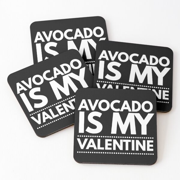 Item preview, Avocado Is My Valentine designed and sold by YueHeng Creates ⭐⭐⭐⭐⭐.