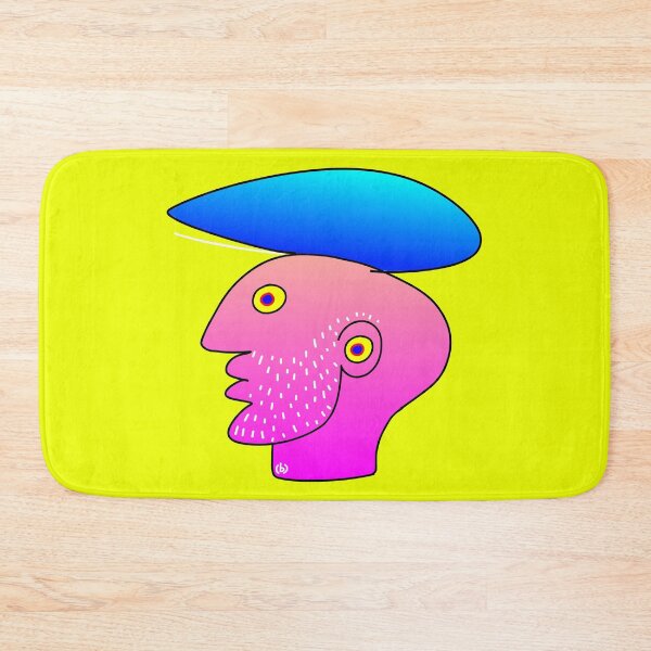 Item preview, Man with blue hat  designed and sold by (b)ananartista SBUFF.
