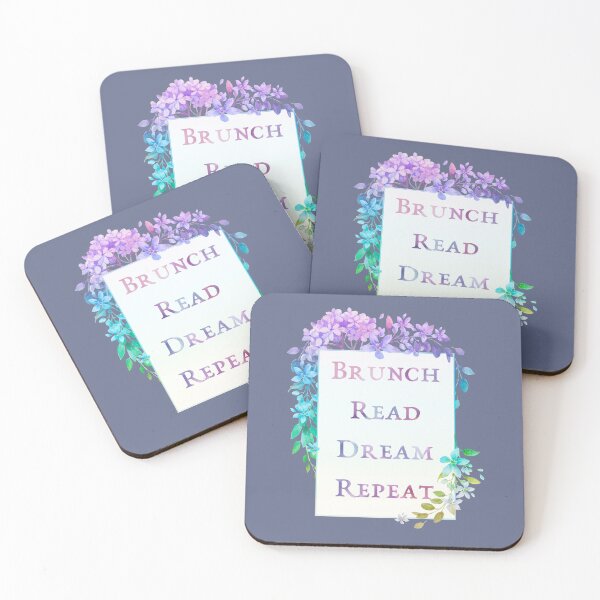 Item preview, Brunch Read Dream Repeat designed and sold by Floralife.