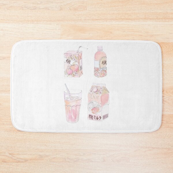 Item preview, Kawaii Peach Drinks designed and sold by HelloGloomy.
