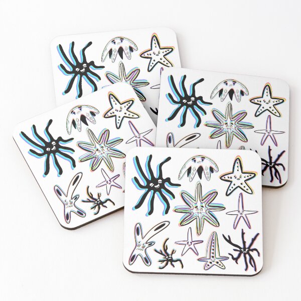 Item preview, Cute Digital Glitch Starfish - Rainbow Cartoon 1st Edition designed and sold by TheRainbowRoom.
