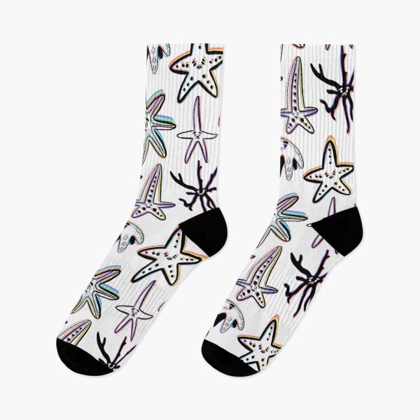 Item preview, Cute Digital Glitch Starfish - Rainbow Cartoon 1st Edition designed and sold by TheRainbowRoom.