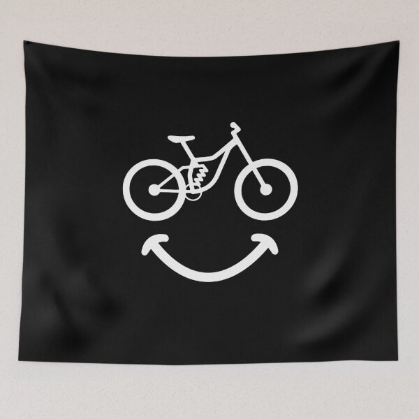 Item preview, Mountain Bike Smiley MTB Happy Face for Mountain Biker  designed and sold by OneMTB.