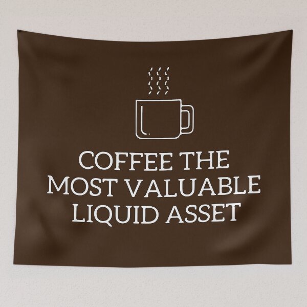 Item preview, Accounting Coffee Liquid Assets Jokes designed and sold by mouad naouiri.