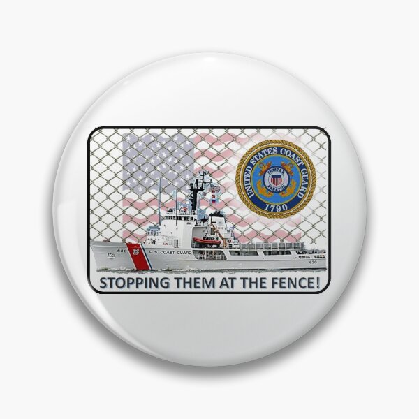 Item preview, COAST GUARD FENCE designed and sold by THE AMERICAN TEEVANGELIST.
