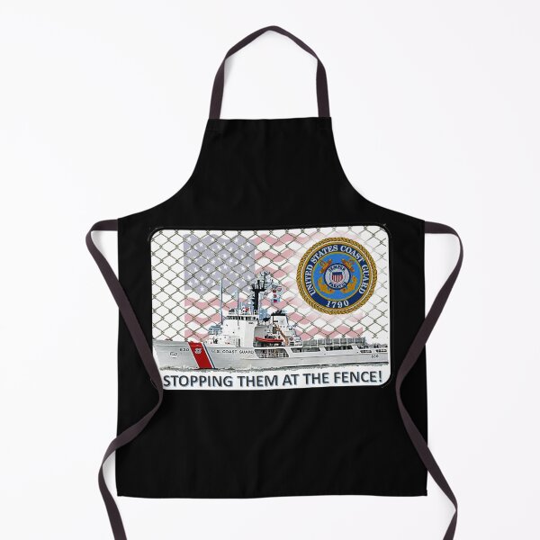 Item preview, COAST GUARD FENCE designed and sold by THE AMERICAN TEEVANGELIST.