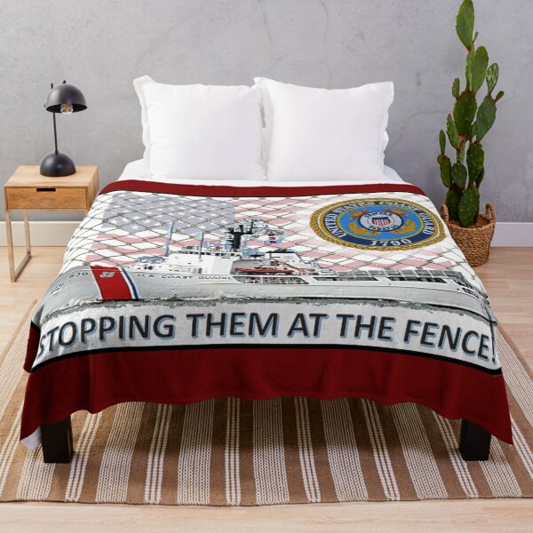Item preview, COAST GUARD FENCE designed and sold by THE AMERICAN TEEVANGELIST.