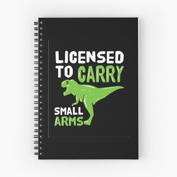 Item preview, Licensed To Carry Small Arms For Gun Lover design designed and sold by AYDreamers.