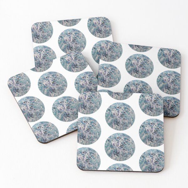 Item preview, Blue Marble Abstract designed and sold by LivingArtBrenda.