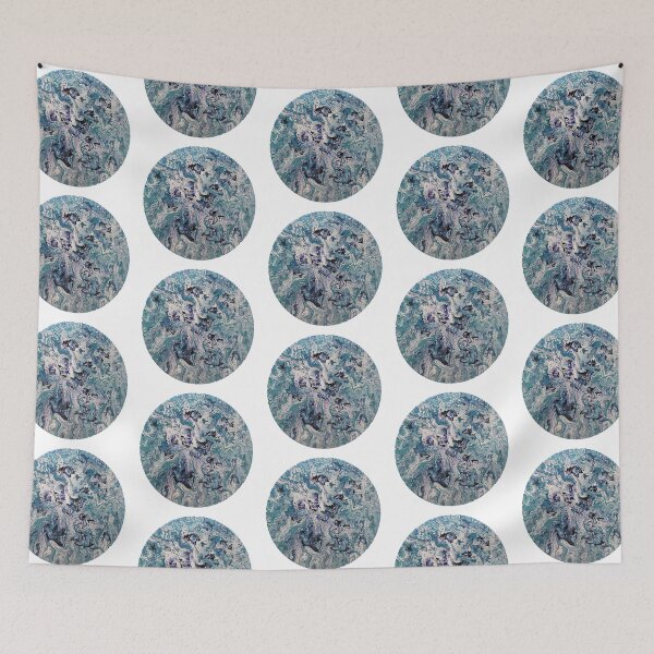 Item preview, Blue Marble Abstract designed and sold by LivingArtBrenda.