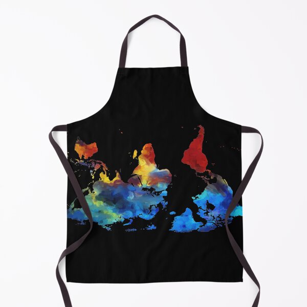 Item preview, World map - upside down world map designed and sold by Creative fashion Mix.