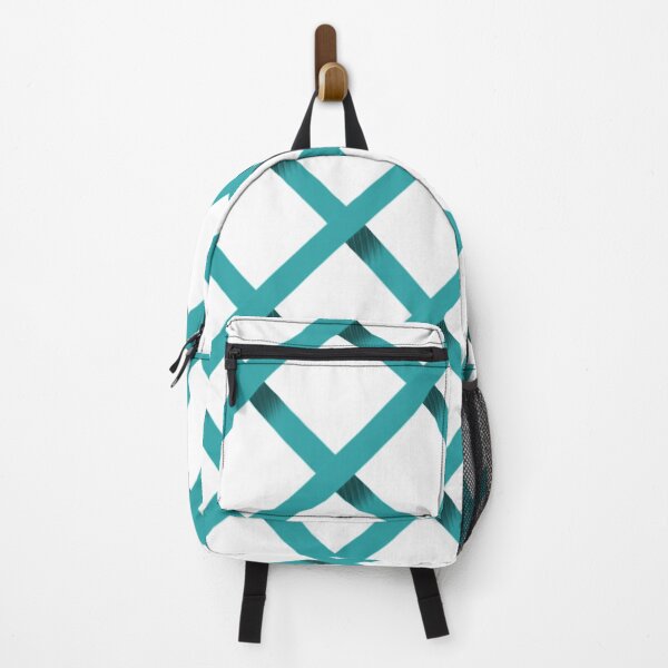 Item preview, White and Teal Lattice designed and sold by kawaiisam.