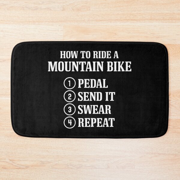 Item preview, How to Ride Mountain Bike Funny MTB for Mountain Bikers designed and sold by cool-merch.