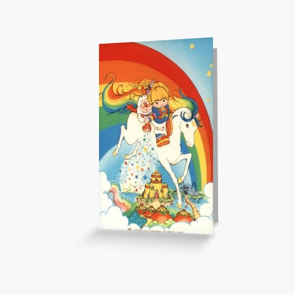 Rainbow brite stardust Greeting Card