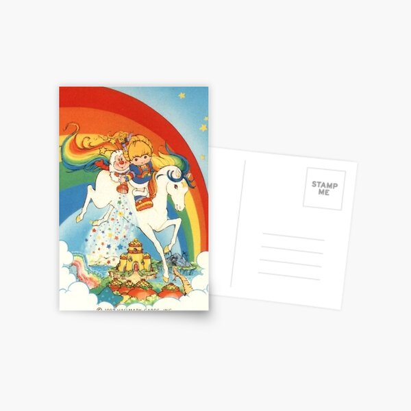 Rainbow brite stardust Postcard