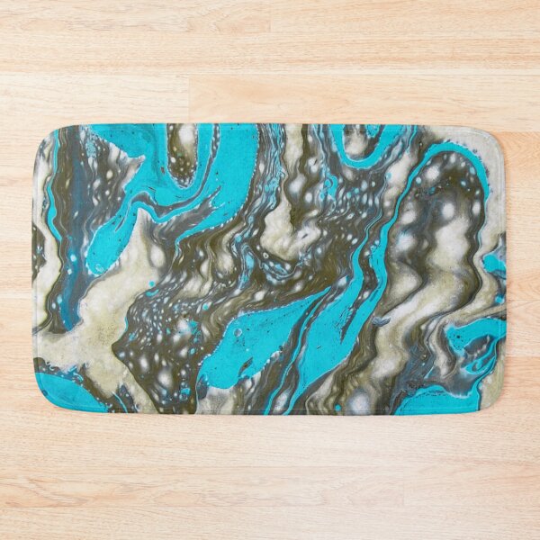 Item preview, Hydro Dipped Blue and Silver Swirls designed and sold by ArtRoomOregon.