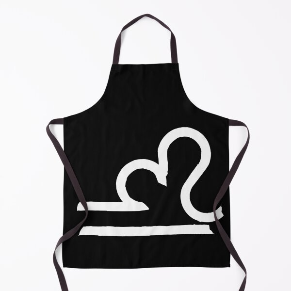 Item preview, Leo and Libra Combined Zodiac Signs Double Horoscope Symbols in White designed and sold by Zodiafy-Designs.