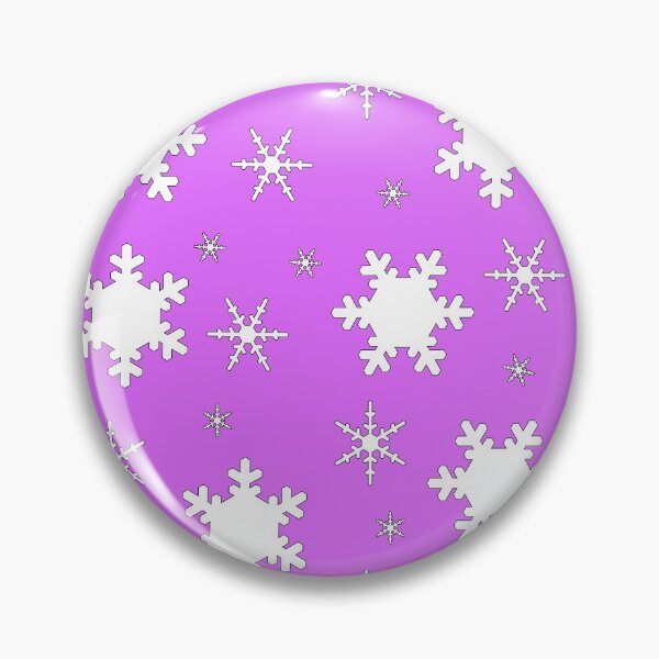 Item preview, Falling Snowflakes on Purple Background Small Sized Repeating Pattern designed and sold by Nicolette Olivier.