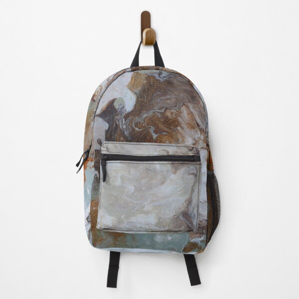 Item preview, Abstract Paint Pour Art in Earth Tones designed and sold by byerinrobles.