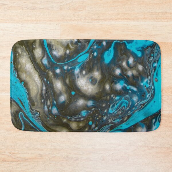 Item preview, Hydro Dipped Molten Blue and Silver designed and sold by ArtRoomOregon.