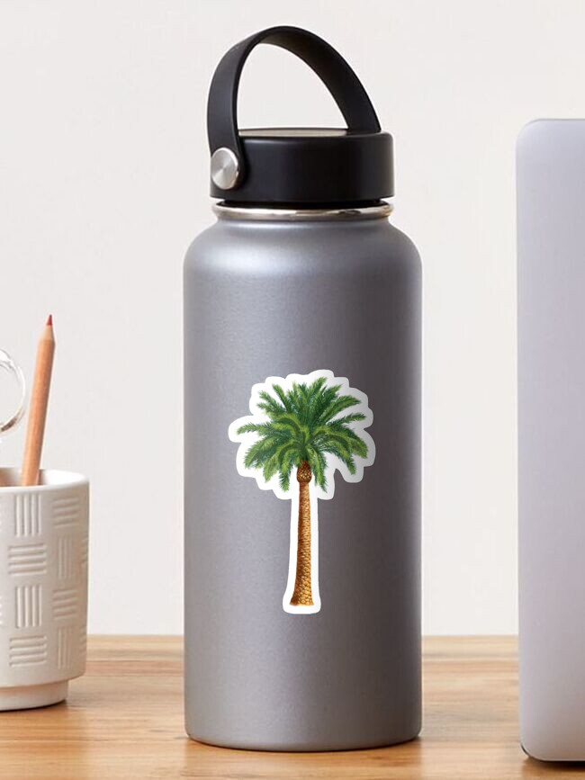Thumbnail 1 of 3, Sticker, Palm tree designed and sold by missgrumpypants.